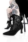 Restyle - Sanctorium - Elegant Goth Heeled Goth Boots