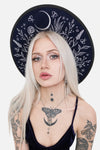 Restyle - Stellar Glow - Wide Brim Witchy Hat