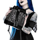 Restyle - Sanctum - Gothic Bucket bag with Cathedral Motif