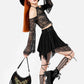 Restyle - Tangled Vines - Gothic Handbag Tassel Shoulder Bag