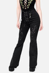 Restyle - Twisted Fate - Gothic Bell Bottom Trousers