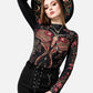 Restyle - Wilderwood - Gothic Mesh Bodysuit