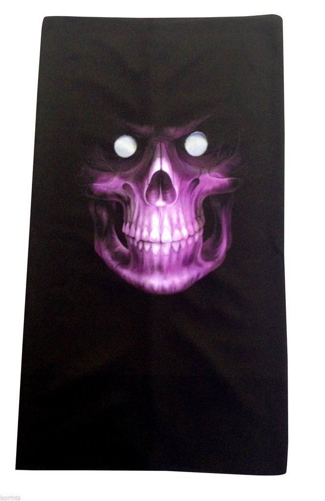 FACE SKINZ - Grim Reaper - Purple Face Mask - Wild Star Hearts 