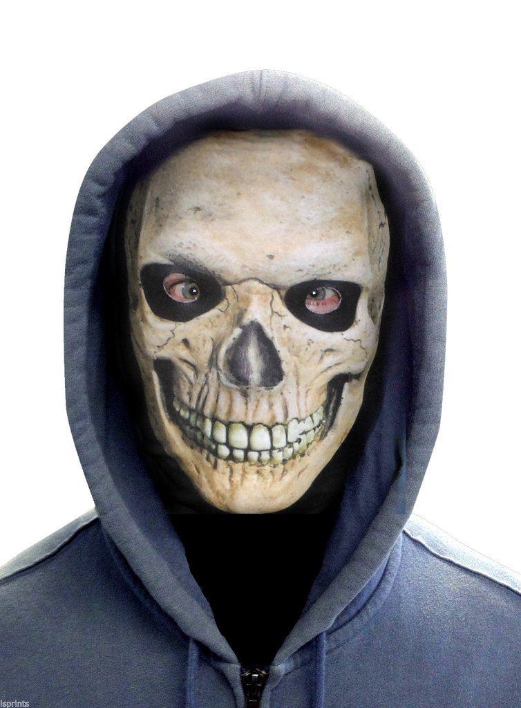 FACE SKINZ - Grinning Skull - Face Mask - Wild Star Hearts 