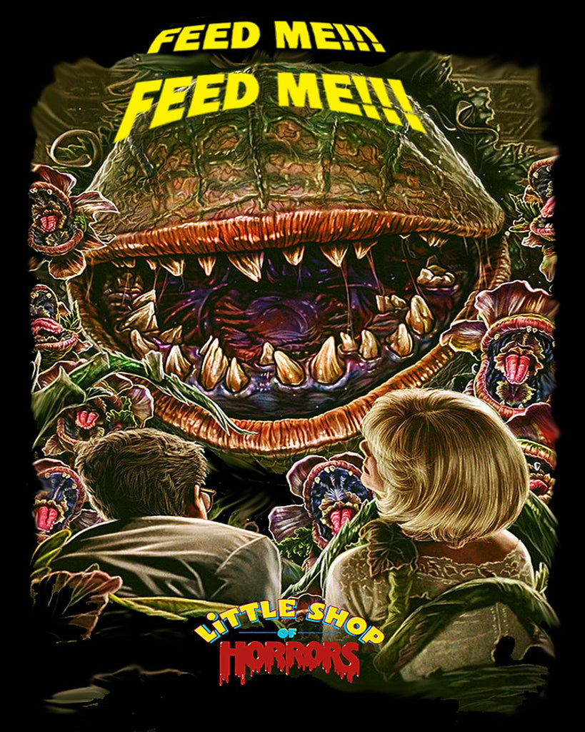 Feed Me - Classic Horror Musical - Movie Art - T-Shirt - Wild Star Hearts 