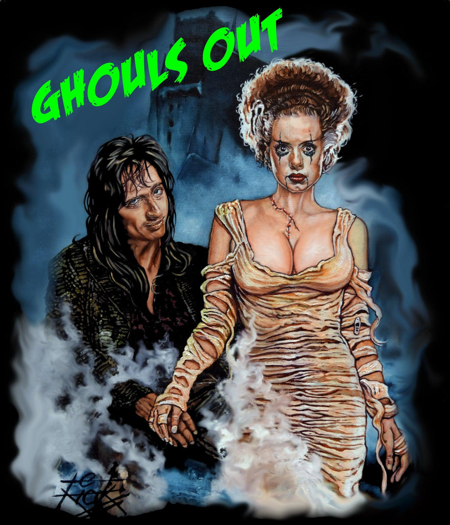 GHOULS OUT - Movie Art - T-Shirt - Wild Star Hearts 