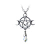 Alchemy - GODDESS - Crystal Wiccan Pendant