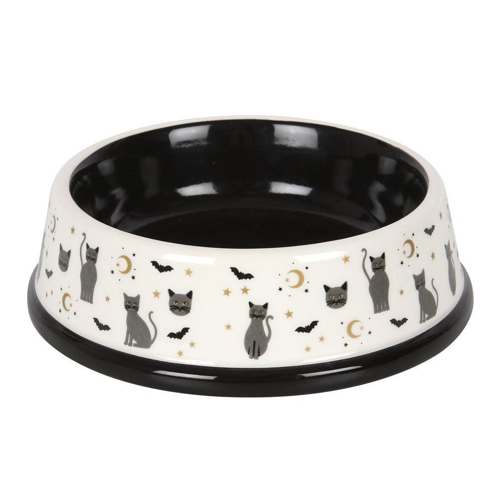 Gothicat - Gothic Pet Food Bowl - Wild Star Hearts 