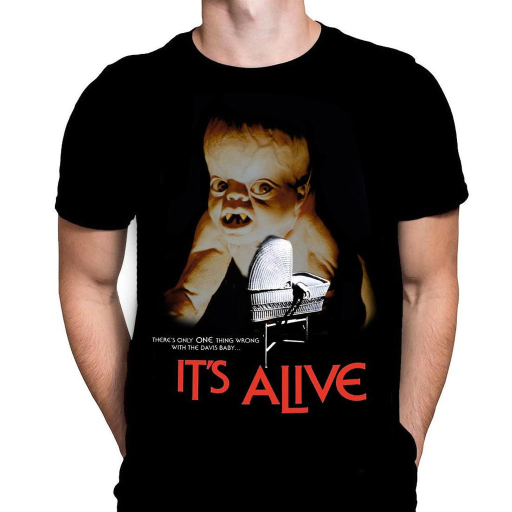 It's Alive - Classic Horror Movie Art - T-Shirt - Wild Star Hearts 