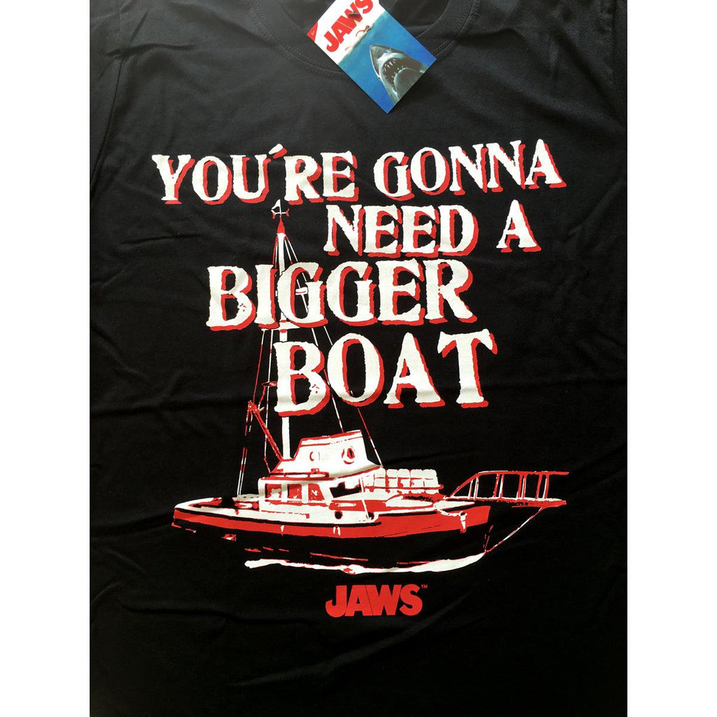 JAWS - Bigger Boat - T-Shirt - Wild Star Hearts 