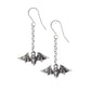Alchemy - Kiss The Night Bat - Drop Earrings