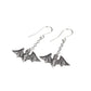 Alchemy - Kiss The Night Bat - Drop Earrings