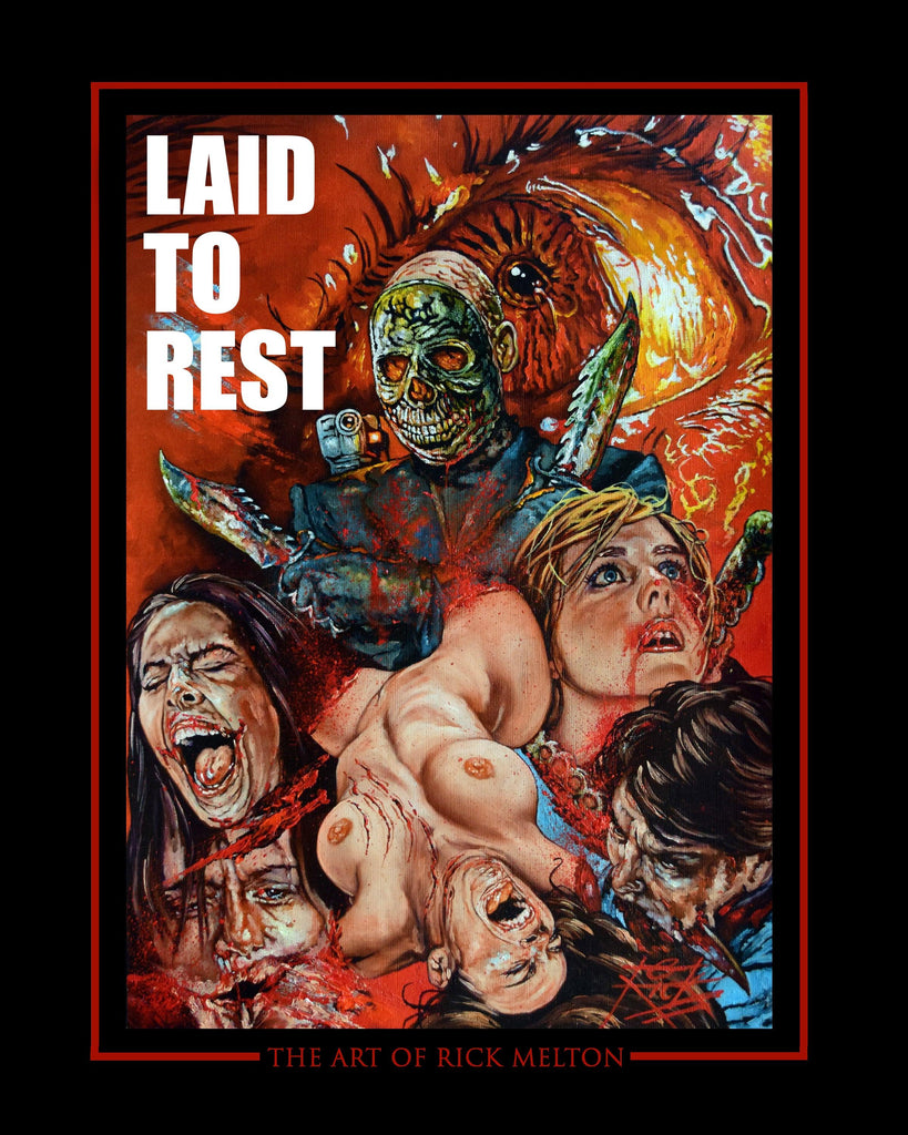 Laid To Rest - Classic Slasher Horror Movie Art - T-Shirt by Rick Melton - Wild Star Hearts 