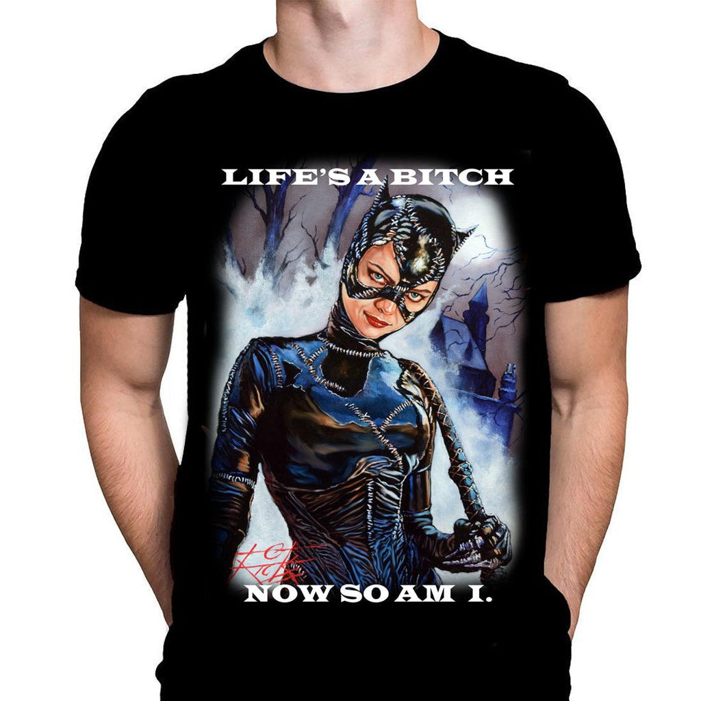 LIFE'S A BITCH - Movie Art - T-Shirt - Wild Star Hearts 