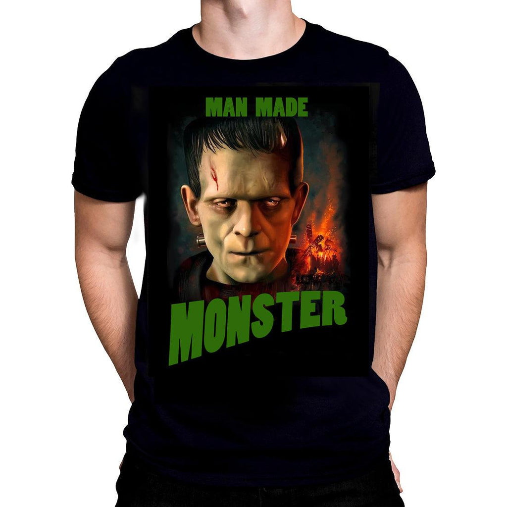 MAN MADE MONSTER - Classic Horror T-Shirt - Wild Star Hearts 