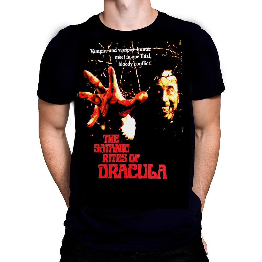 Movie Poster - The Satanic Rites of Dracula - T-Shirt - Wild Star Hearts 