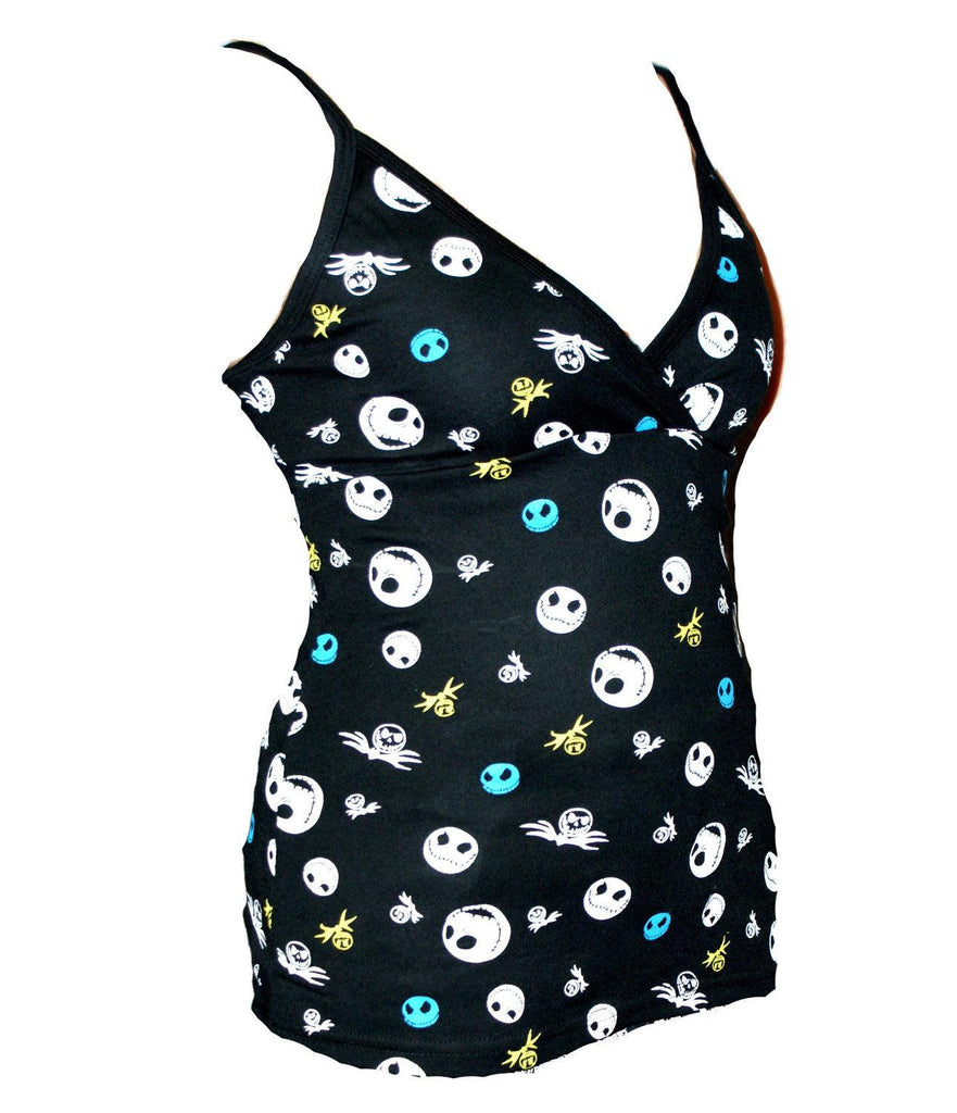 Nightmare Before Christmas - Womens -String Strap Camisole Top - Wild Star Hearts 