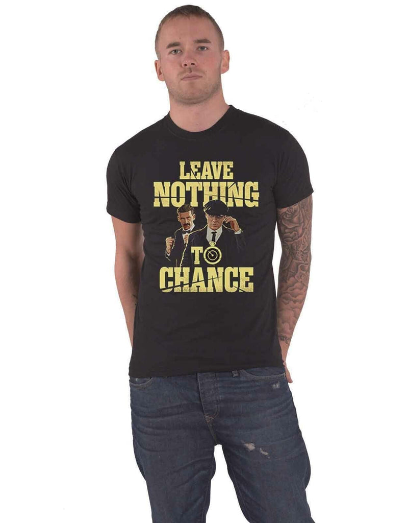 Peaky Blinders T- Shirt - Leave Nothing To Chance Logo Official Merch - Wild Star Hearts 