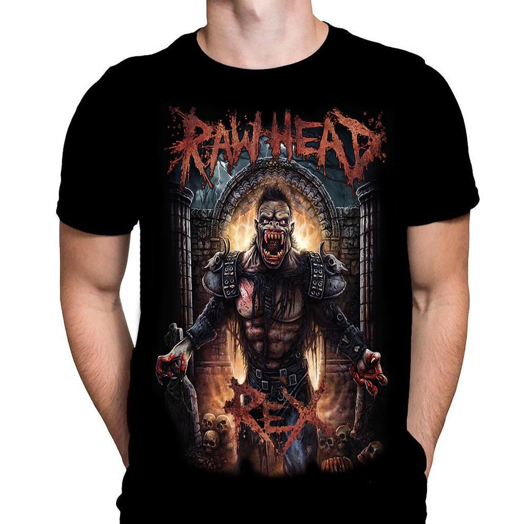 Rawhead Rex - Classic Horror Movie Poster Art - T-Shirt - Wild Star Hearts 