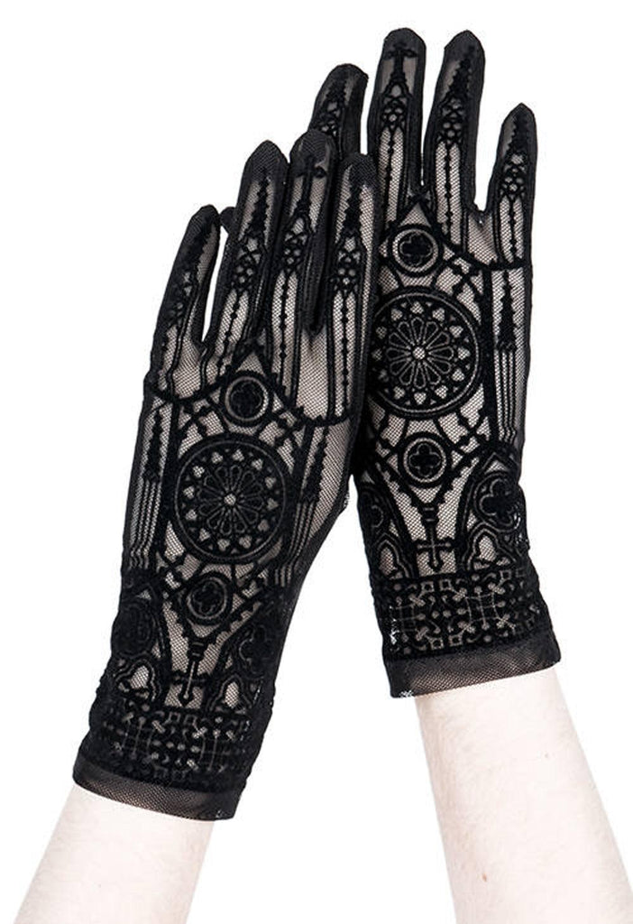 Restyle - Cathedral - Mesh Gloves - Wild Star Hearts 