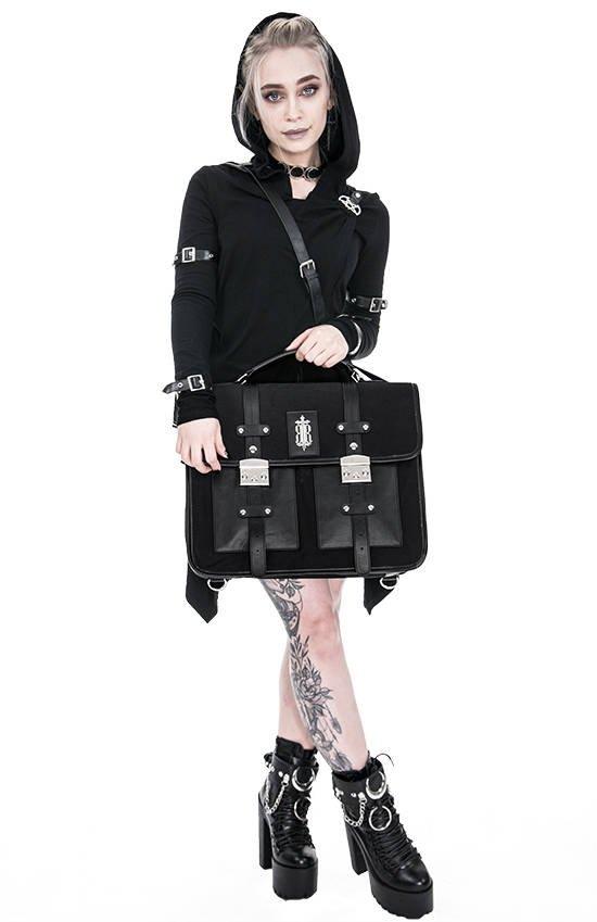 Restyle - Corpo Gothic - Shoulder Bag and Backpack - Wild Star Hearts 