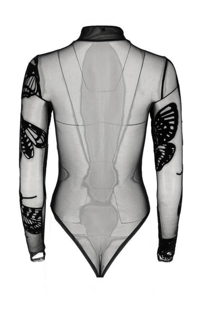 Restyle - Death's Head Moth mesh bodysuit - Wild Star Hearts 