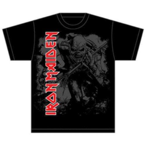 Rock Off - Contrast Trooper - Mens T-Shirt Official Iron Maiden Merchandise - Wild Star Hearts 