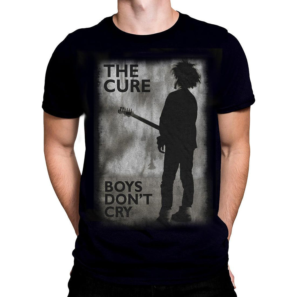 Rock Off - The Cure Boys Don't Cry - Mens T-Shirt - Wild Star Hearts 