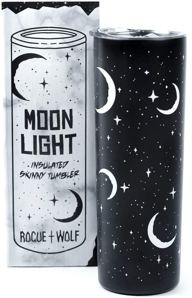 Rogue Wolf - Moonlight - Insulated Skinny Tumblr - Wild Star Hearts 