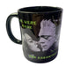WSH - Frankensteins Monster and Bride - Made For Eachother - 11oz Ceramic Mug Green Font