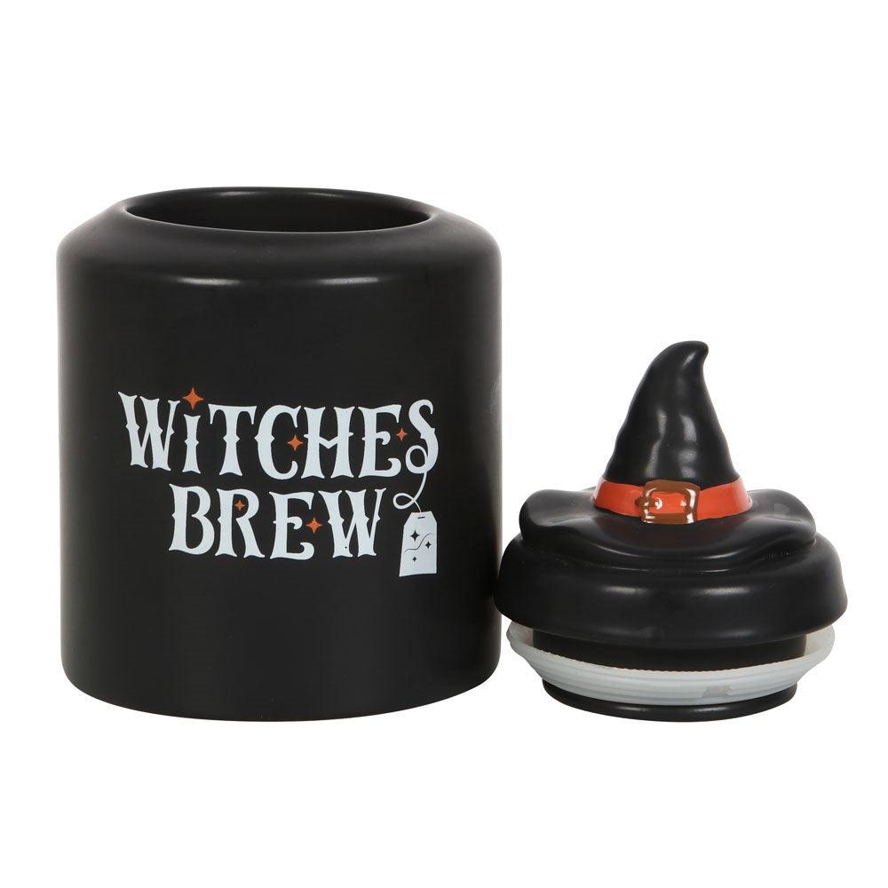 Something Different - Witch Hat - Ceramic Jar / Tea Cannister - Wild Star Hearts 