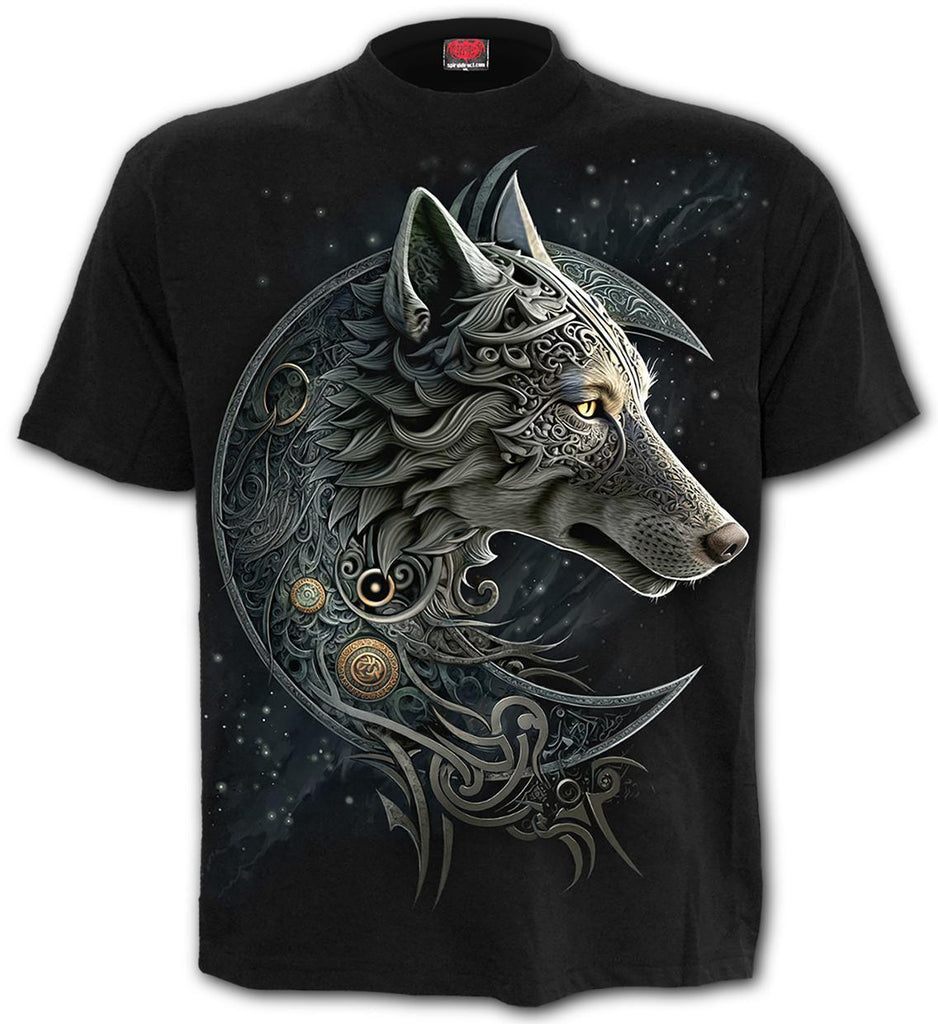 Spiral - Celtic Wolf - T-Shirt - Wild Star Hearts 