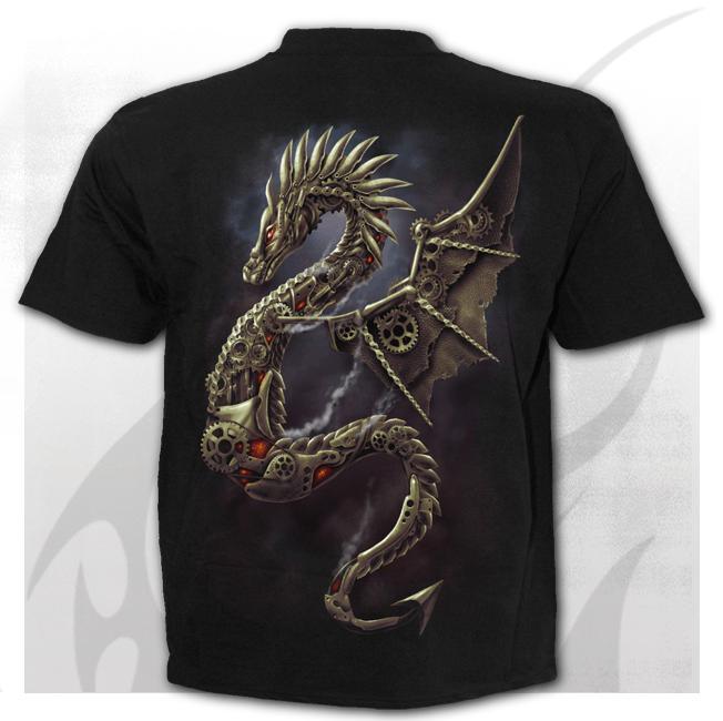 Spiral - Dragon Cogs - T-Shirt - Wild Star Hearts 