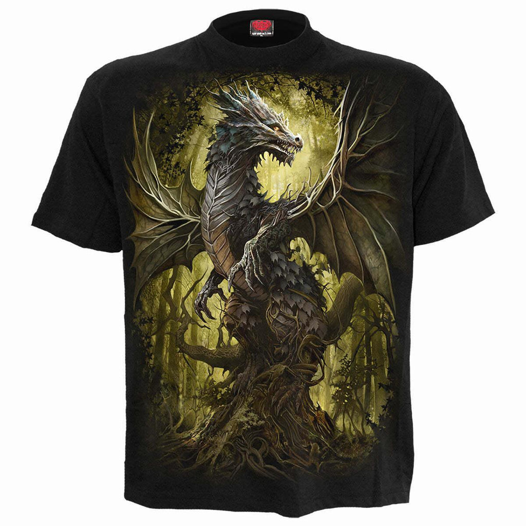 Spiral - Oak Dragon - T-Shirt - Wild Star Hearts 