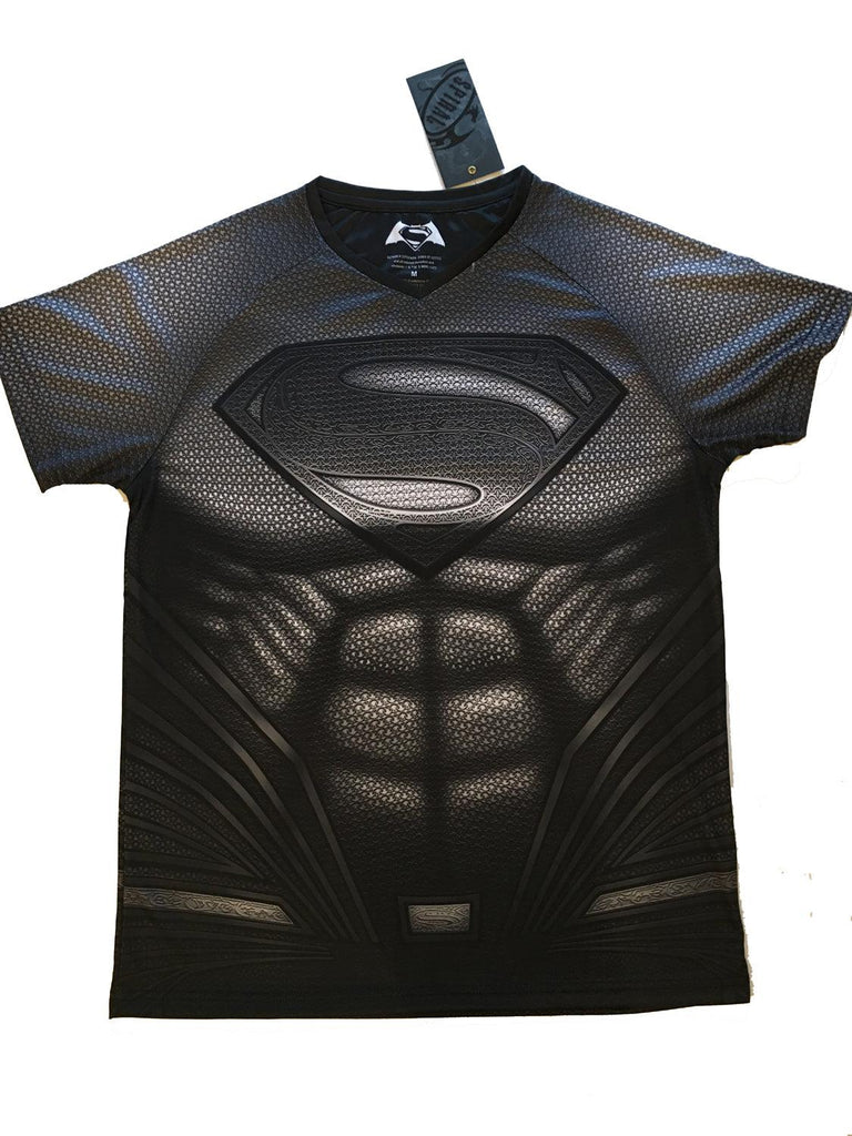 Spiral - Superman - Sustainable Football / Active Wear Shirt - Wild Star Hearts 