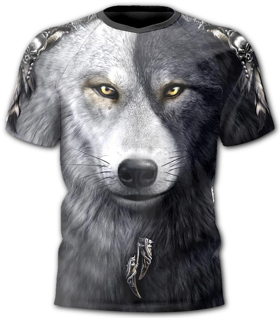 Spiral - Wolf Chi - Sustainable Football / Active Wear Shirt - Wild Star Hearts 