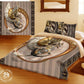 Image of duvet Cover Set shown on a Bed