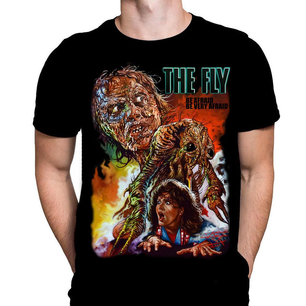 The Fly - Classic Horror Movie Art - T-Shirt by Rick Melton - Wild Star Hearts 