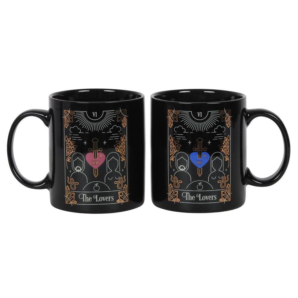 The Lovers Tarot - Mug Set - Wild Star Hearts 