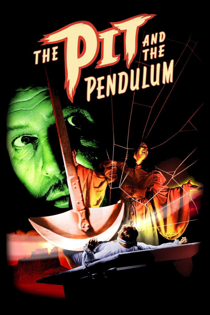 The Pit And The Pendulum - Classic Horror Movie Art - T-Shirt - Wild Star Hearts 