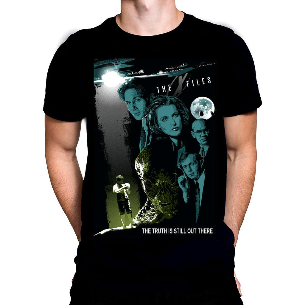 The Truth Is Still Out There - X-Files Poster T-Shirt - Wild Star Hearts 