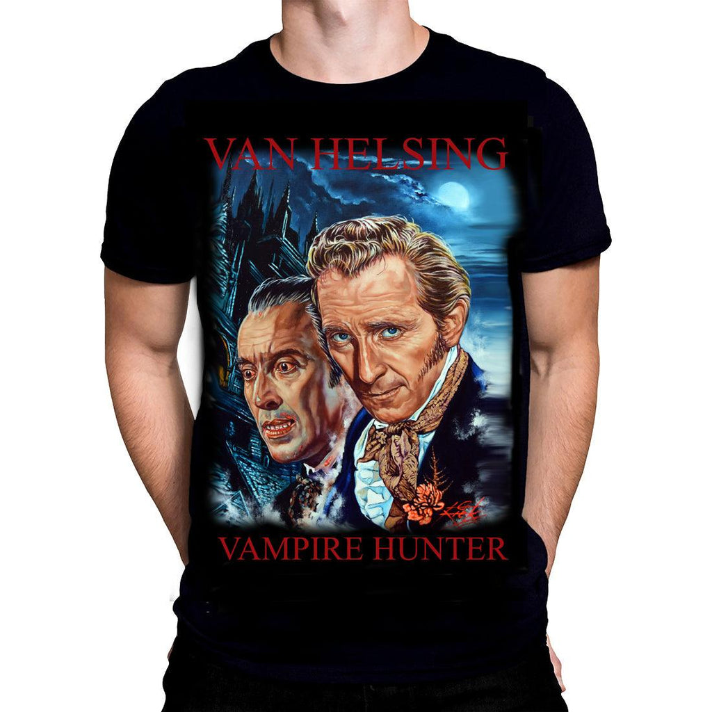 Van Helsing Vampire Hunter - Movie Art by Rick Melton - T-Shirt - Wild Star Hearts 