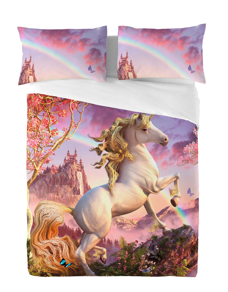 Image of Awesome Unicorn Print/Backing Colour