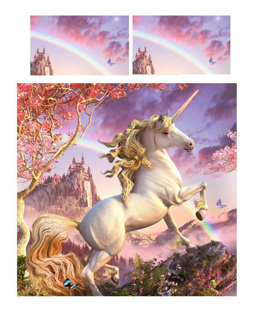 Close up of Awesome Unicorn Print