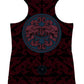 WILD STAR - GEISHA SKULL - Women's Vest Top by Anne Stokes - Wild Star Hearts 