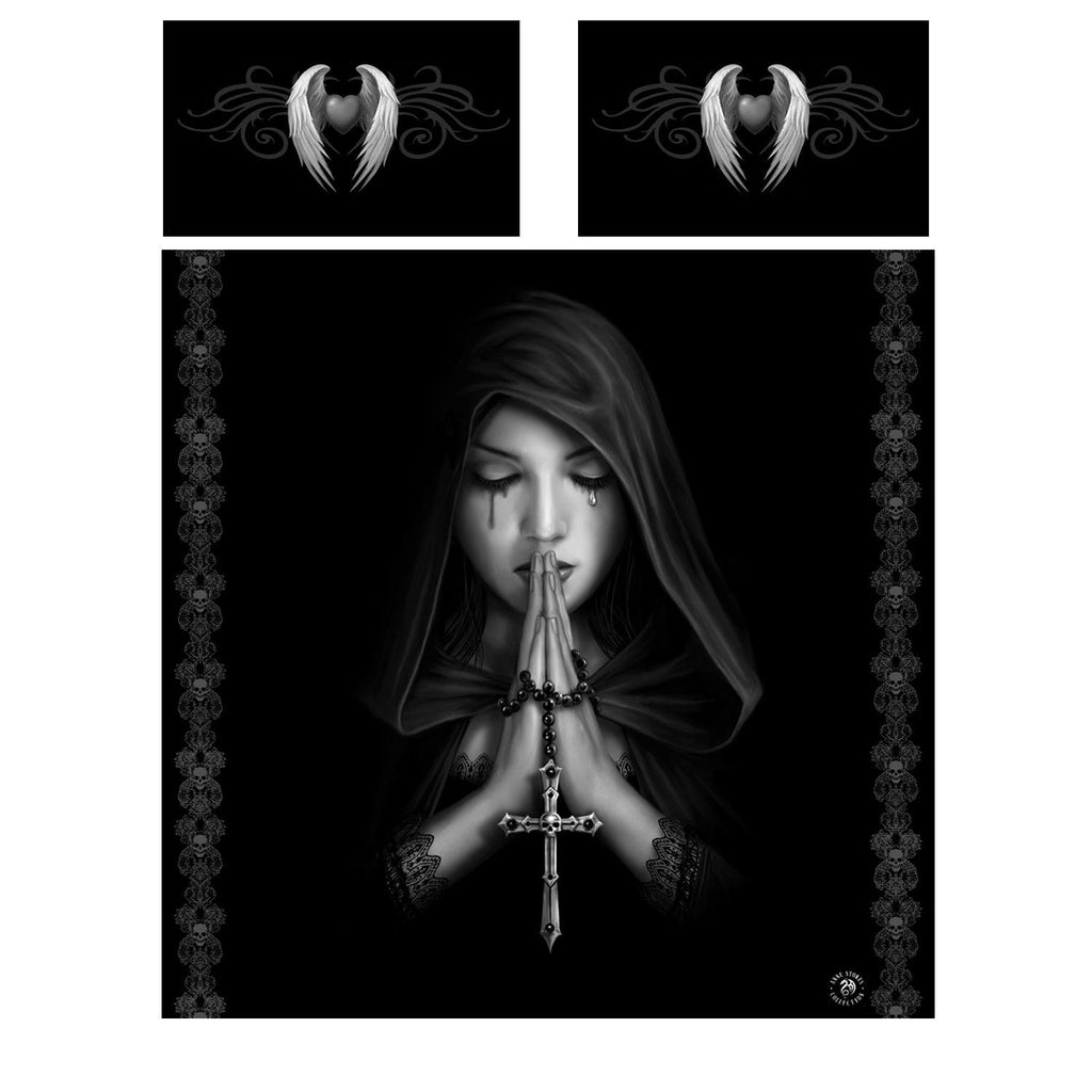 Goth Prayer Print Design