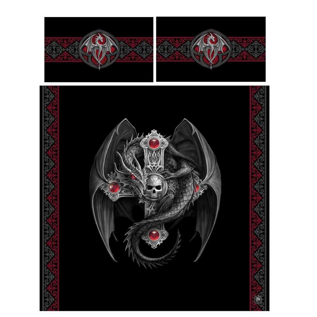Gothic Dragon Print Design