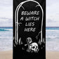 Wild Star Hearts - A Witch Lies Here - Beach Towel - Wild Star Hearts 