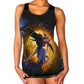 Wild Star - MIDNIGHT DANCER - Women's Vest Top Available in PLUS SIZES - Wild Star Hearts 