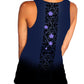 Image of Back of Goth Top on Model